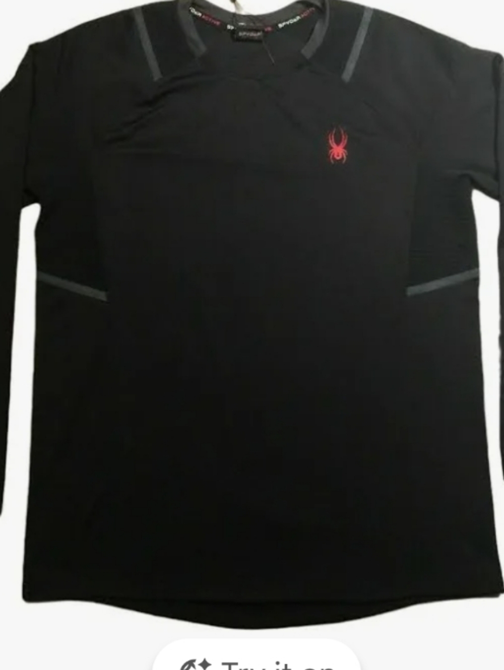 Spyder Active ProWB Mens Long Sleeve Jersey Shirt. Size XL